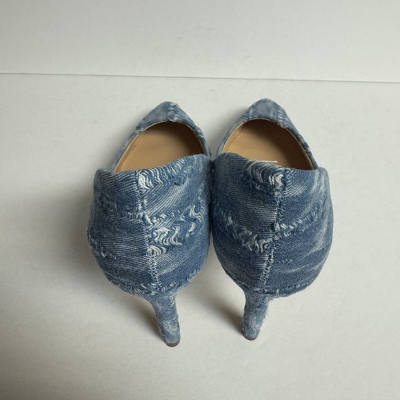 Charles David Womens Sublime Pump Heel Denim Size 6 M - Picture 4 of 6